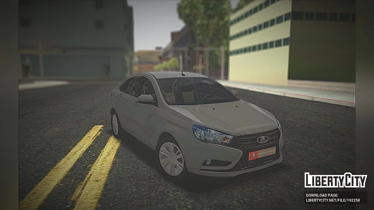 Lada Vesta 2018 / GTA San Andreas
