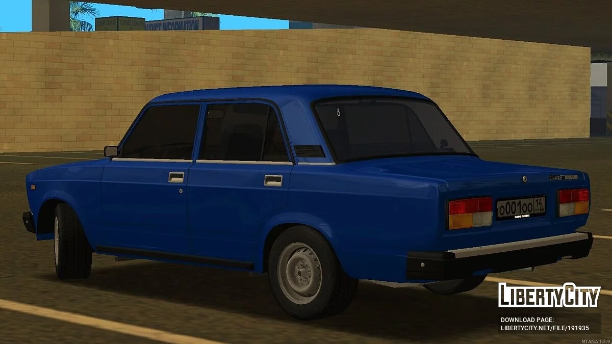 ВАЗ 2107 + CCD / GTA San Andreas
