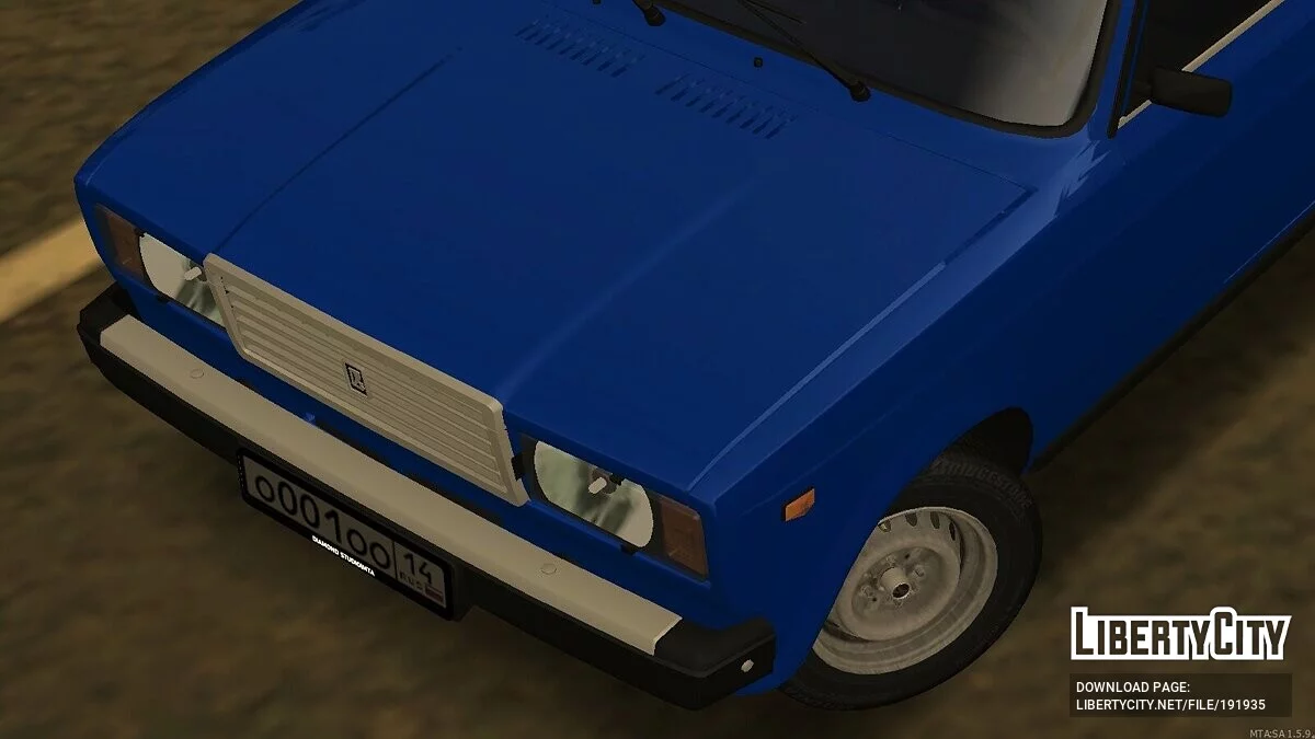 ВАЗ 2107 + CCD / GTA San Andreas