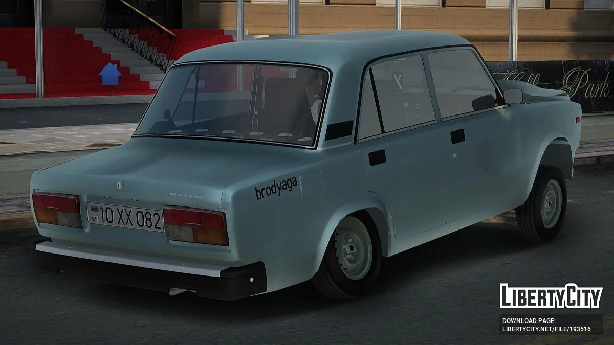 ВАЗ 2107 AzeLow Style / GTA San Andreas