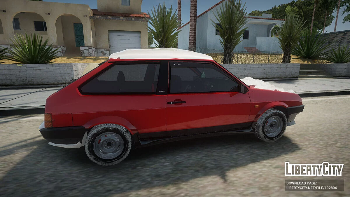 ВАЗ 2108 Зима / GTA San Andreas