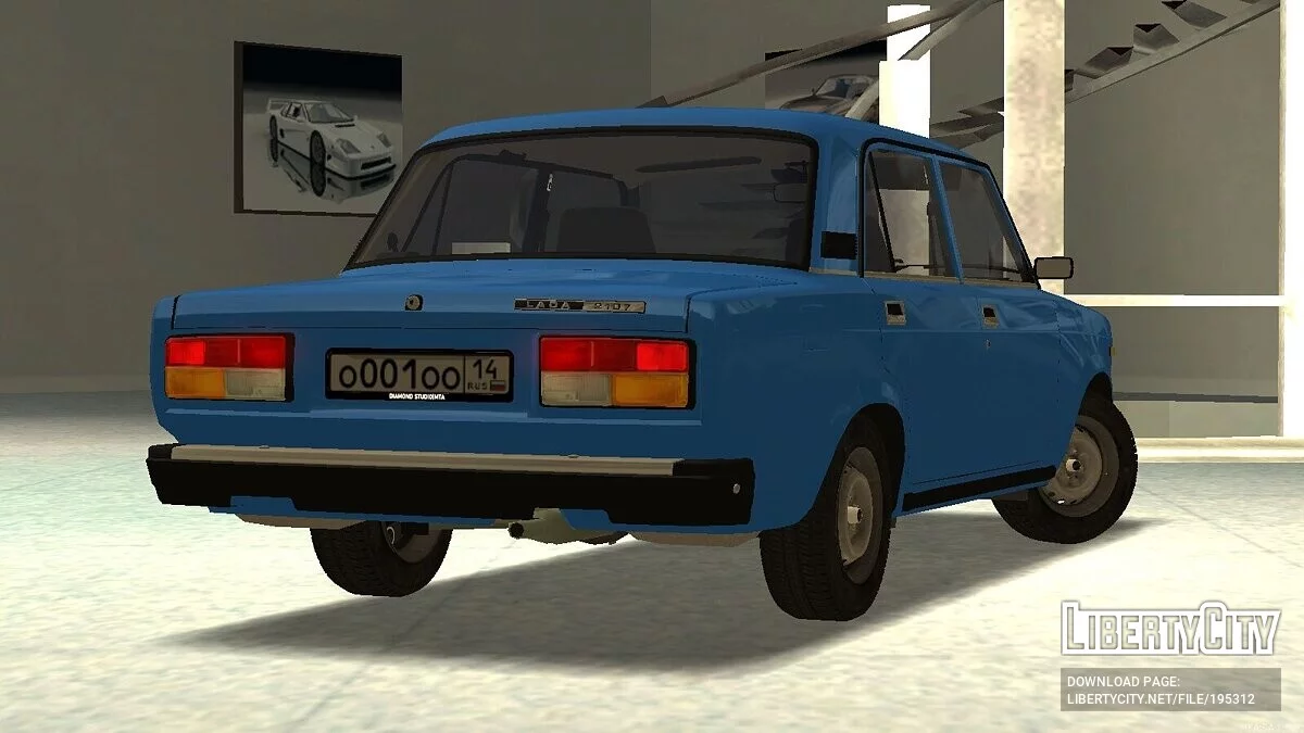 ВАЗ 2107 + CCD / GTA San Andreas