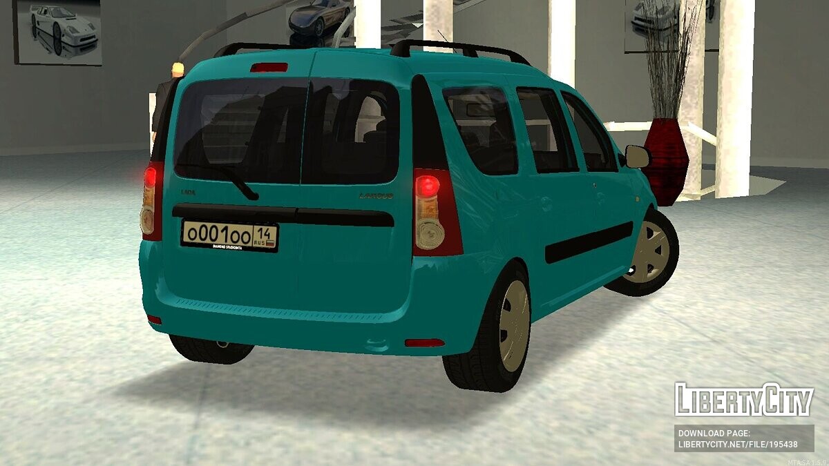 Скачать Lada Largus + CCD для GTA San Andreas