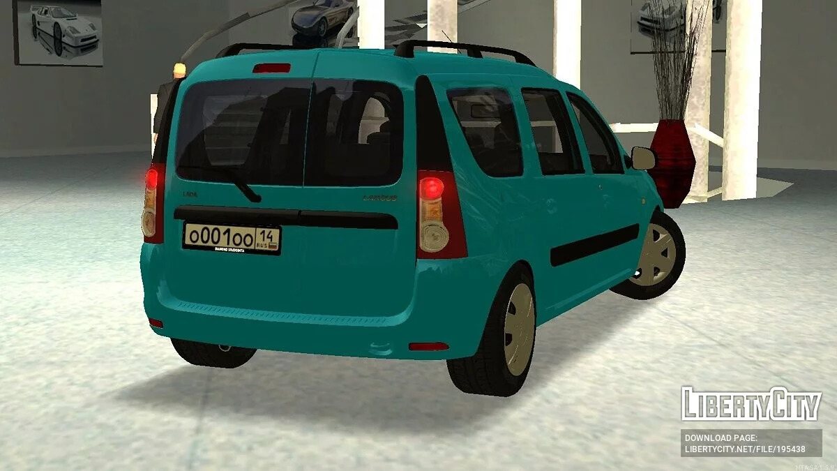 Lada Largus + CCD / GTA San Andreas