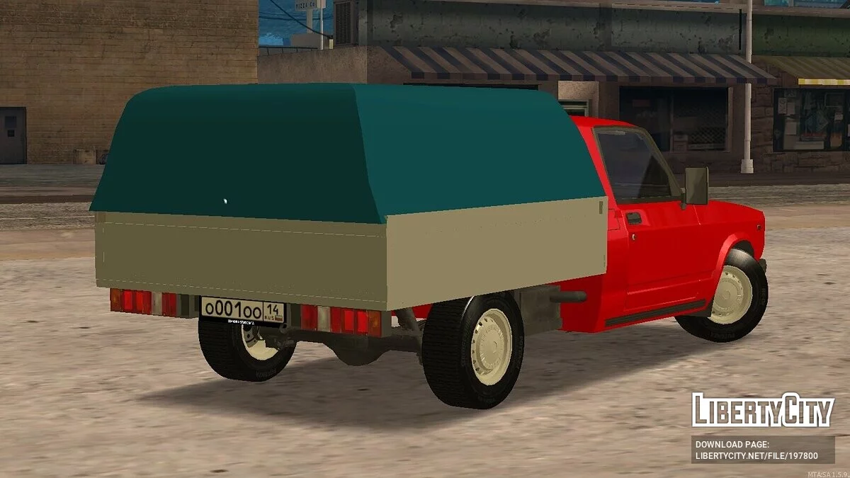 ВАЗ 2107 Пикап + CCD / GTA San Andreas