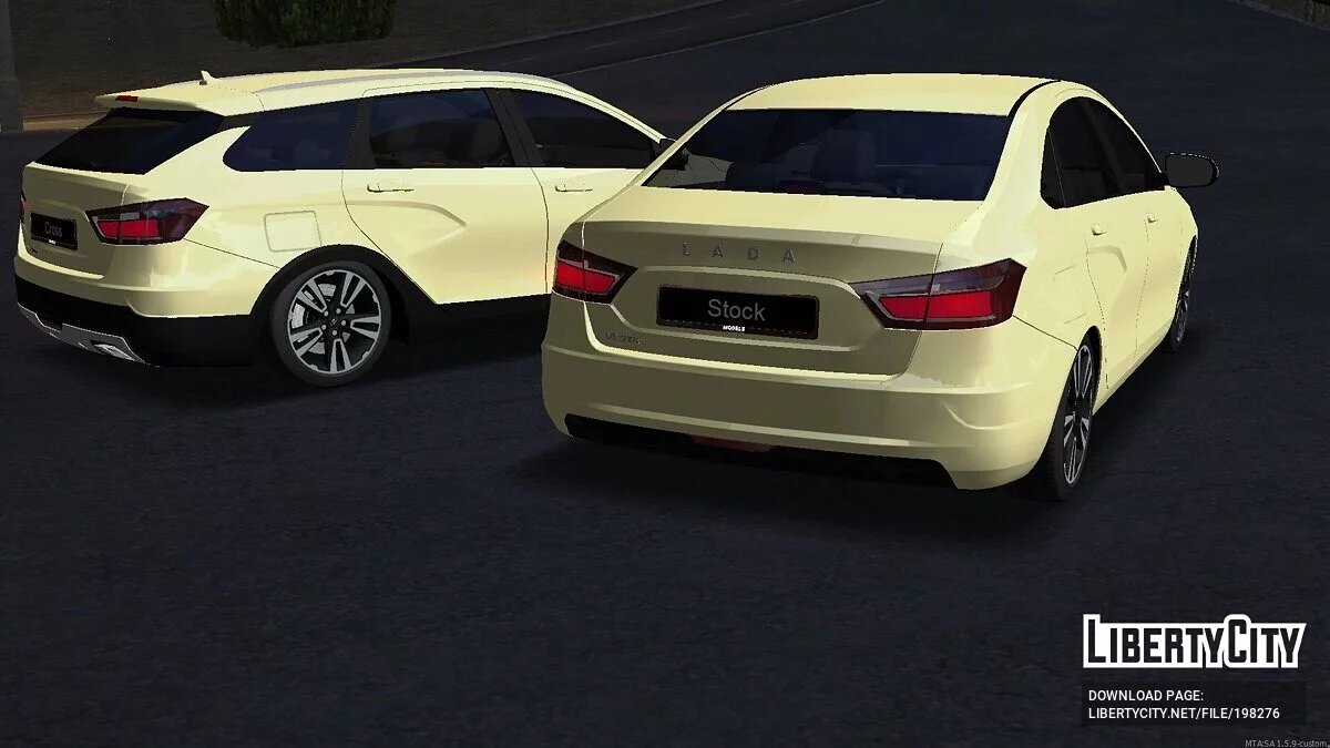 Lada Vesta / GTA San Andreas