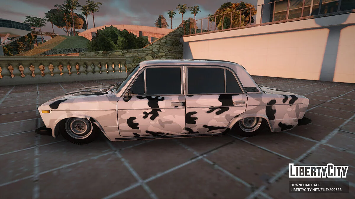 ВАЗ 2106 Камуфляж / GTA San Andreas