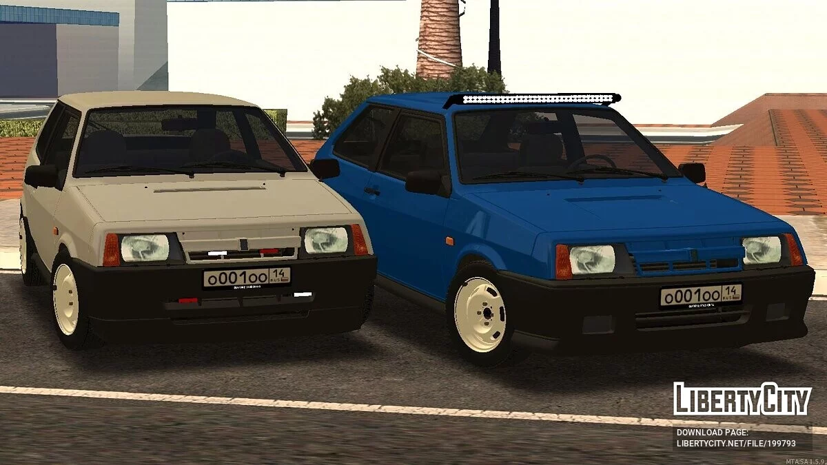 ВАЗ 2108 + CCD / GTA San Andreas