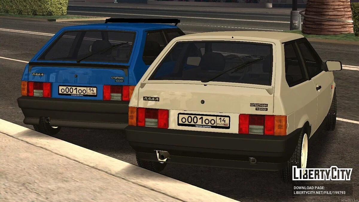 ВАЗ 2108 + CCD / GTA San Andreas
