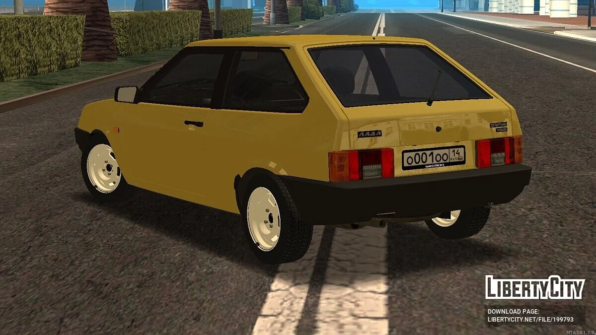ВАЗ 2108 + CCD / GTA San Andreas
