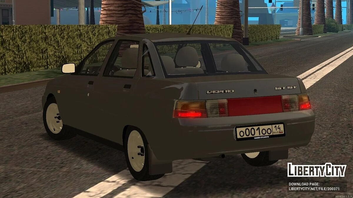 ВАЗ 2110 + CCD / GTA San Andreas