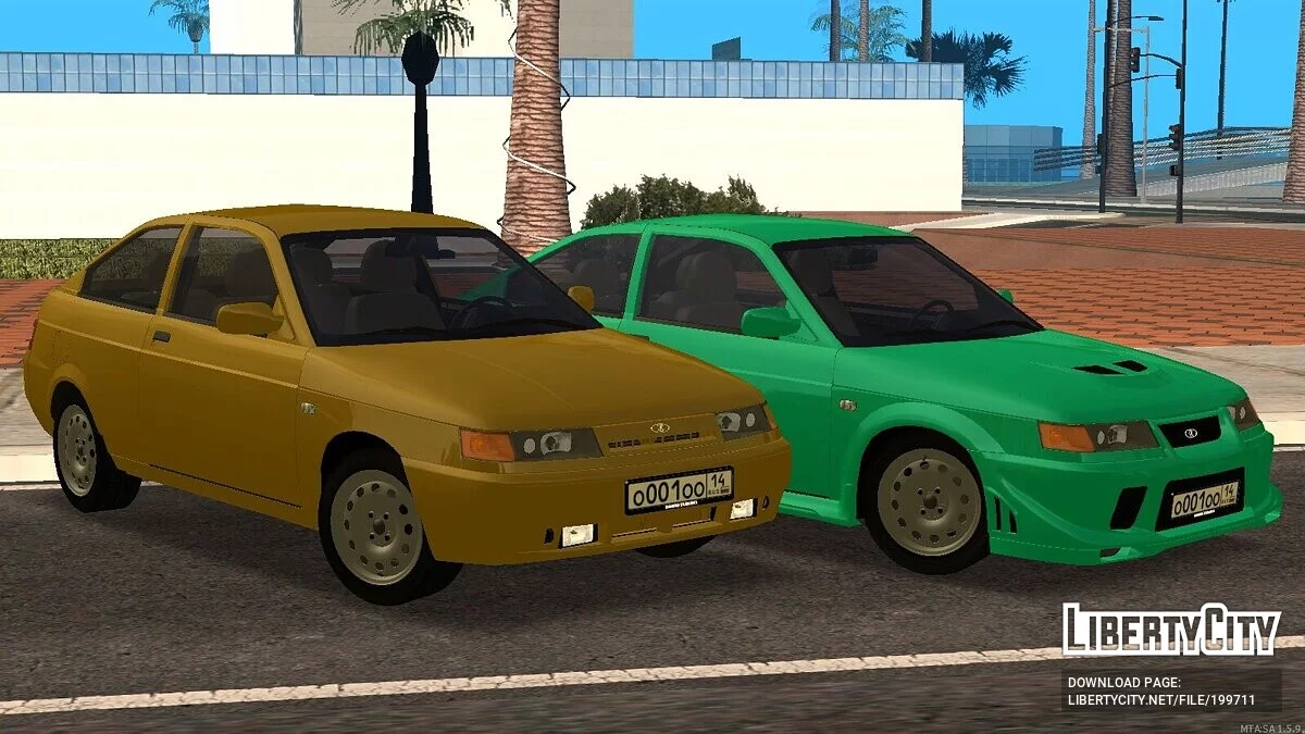 ВАЗ 2112 Купе + CCD / GTA San Andreas