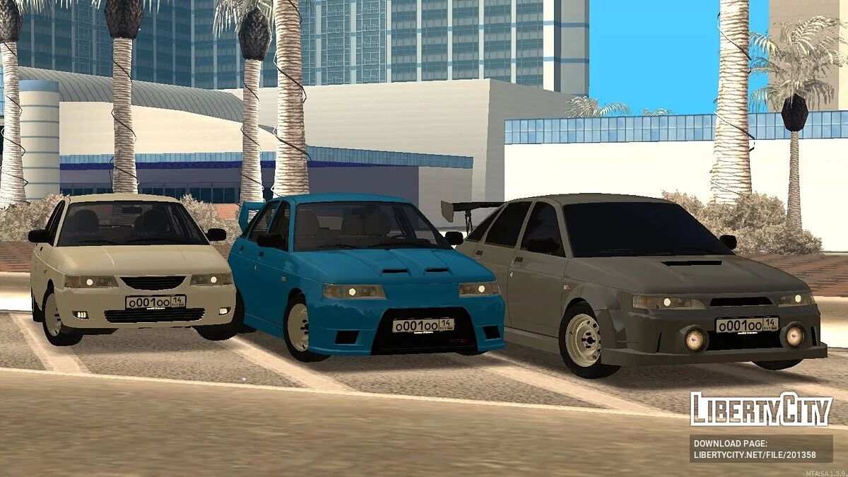 ВАЗ 2112 + CCD / GTA San Andreas