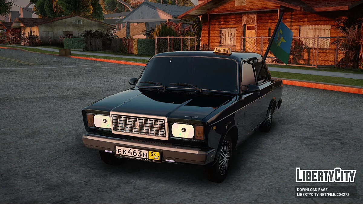 ВАЗ 2107 ВДВ / GTA San Andreas