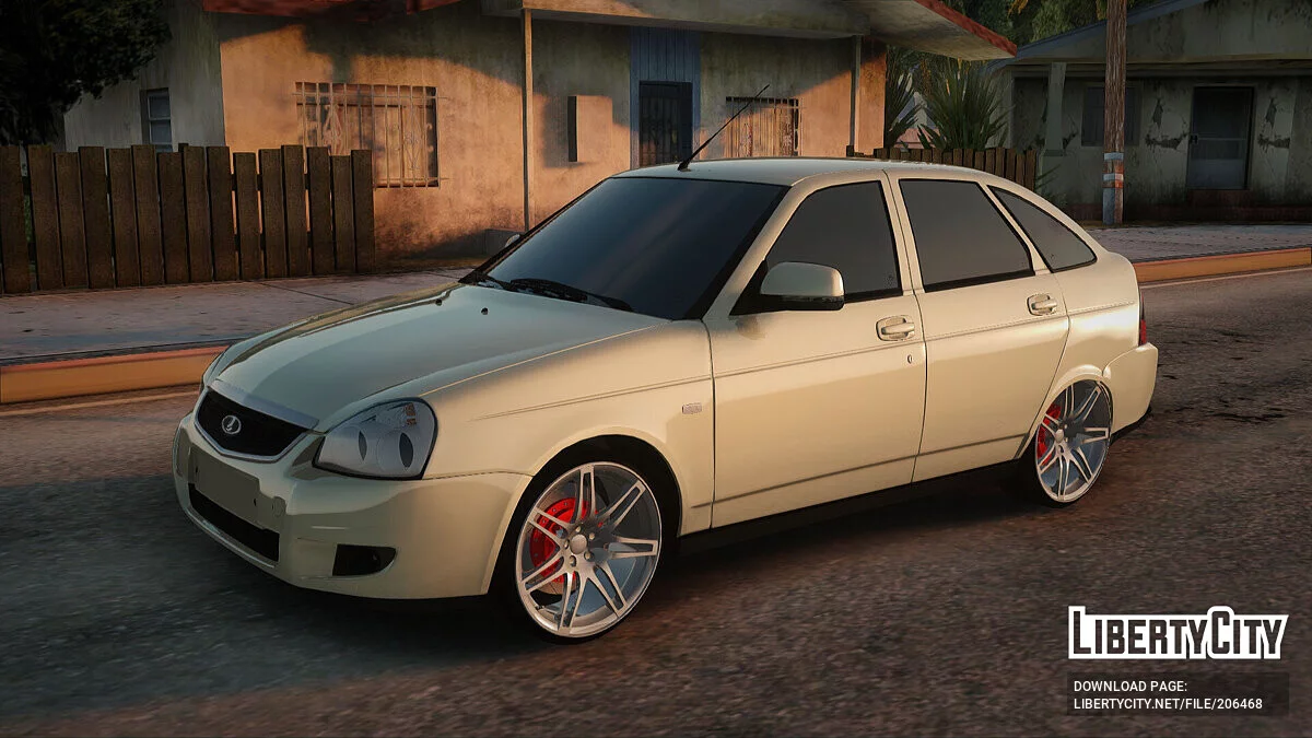 Lada Priora Hatchback Restyle / GTA San Andreas