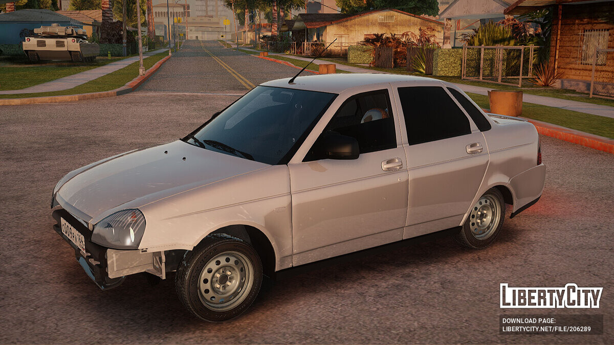 Скачать Lada Priora для GTA San Andreas