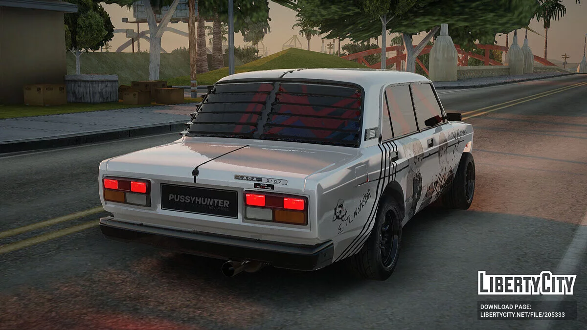 Subули (ВАЗ 2107 + Subaru) / GTA San Andreas