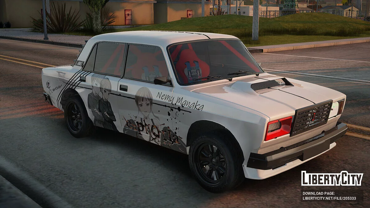 Subули (ВАЗ 2107 + Subaru) / GTA San Andreas
