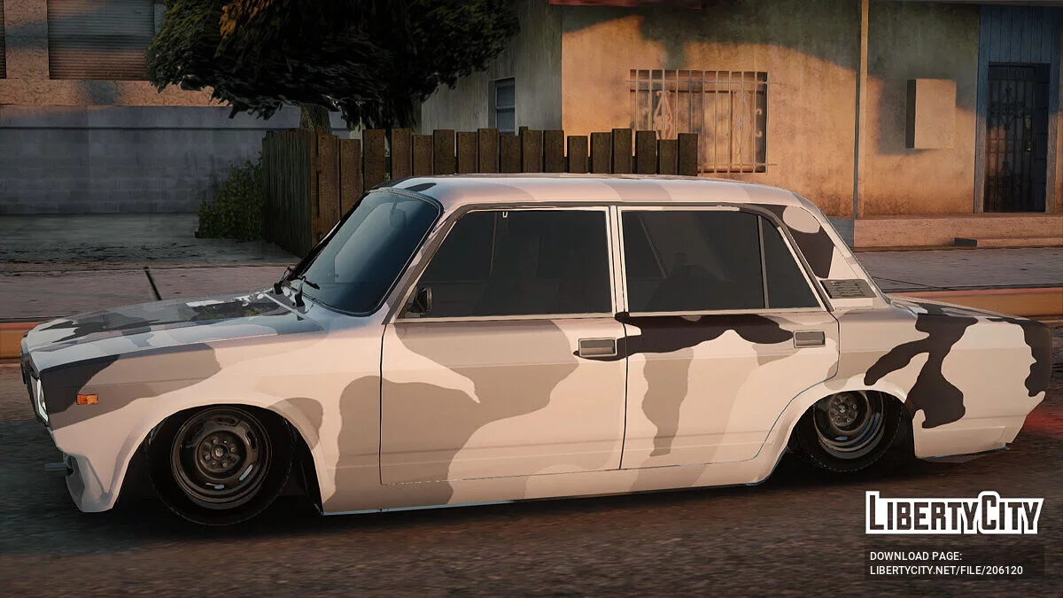 ВАЗ 2107 Камуфляж / GTA San Andreas