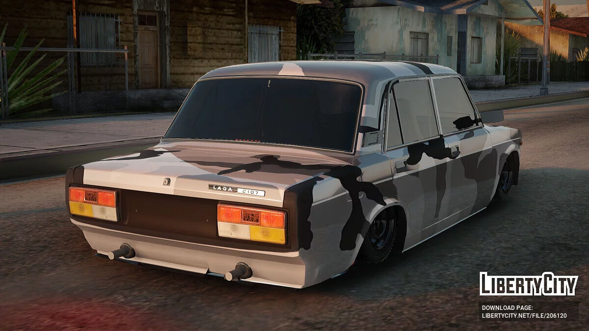 ВАЗ 2107 Камуфляж / GTA San Andreas