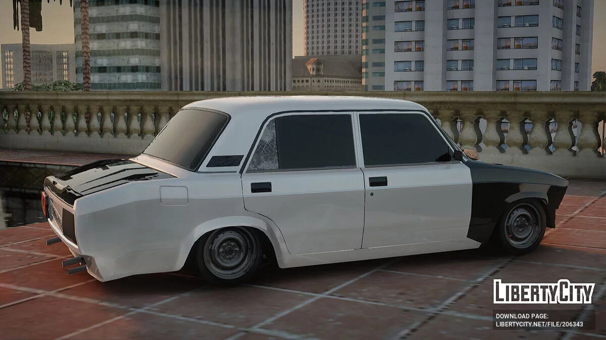 ВАЗ 2107 Разбитый / GTA San Andreas