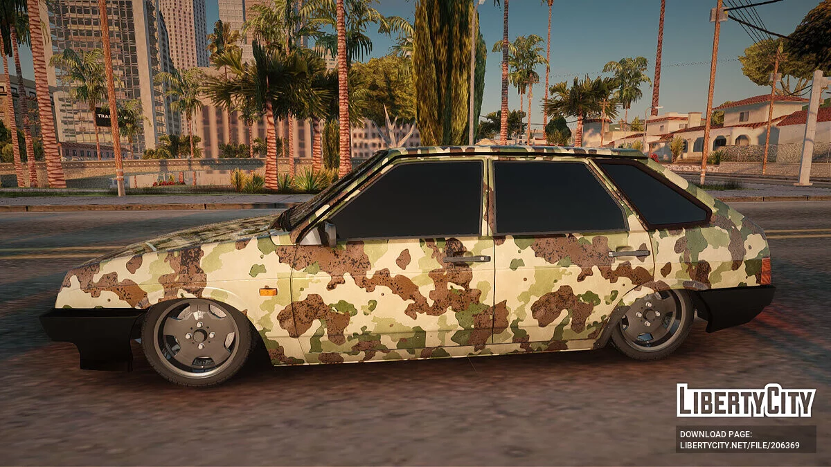 ВАЗ 2109 Камуфляж / GTA San Andreas