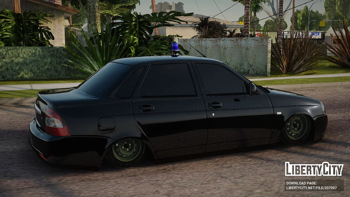 Lada Priora Бункер / GTA San Andreas