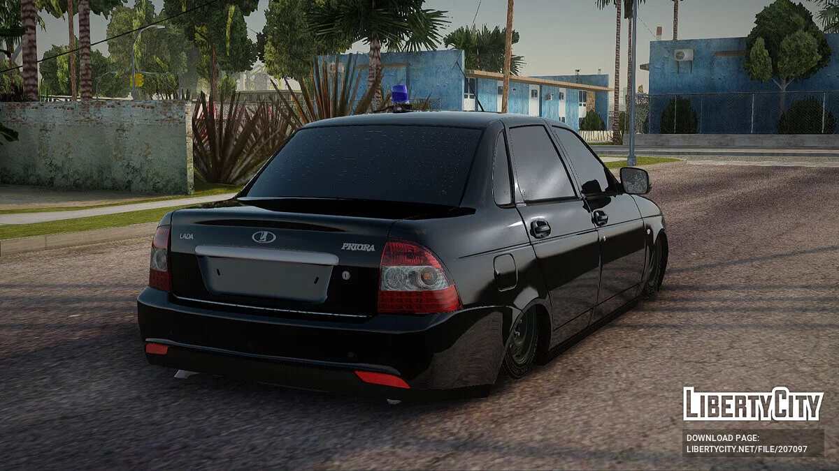 Lada Priora Бункер / GTA San Andreas
