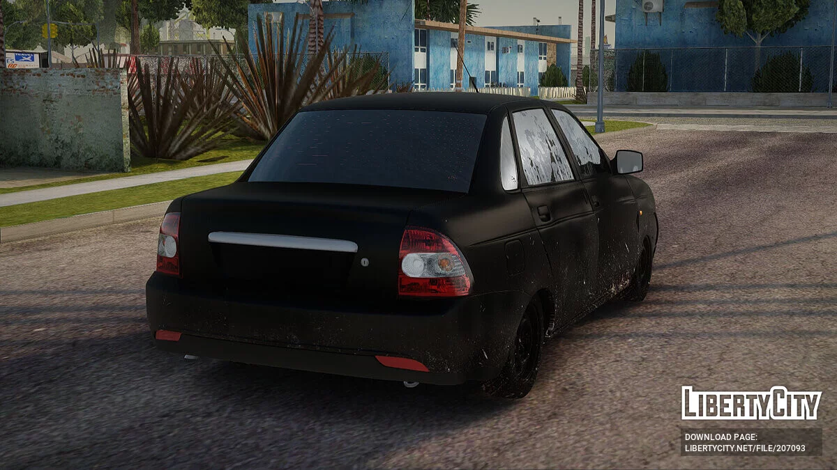 Lada Priora Грязь / GTA San Andreas