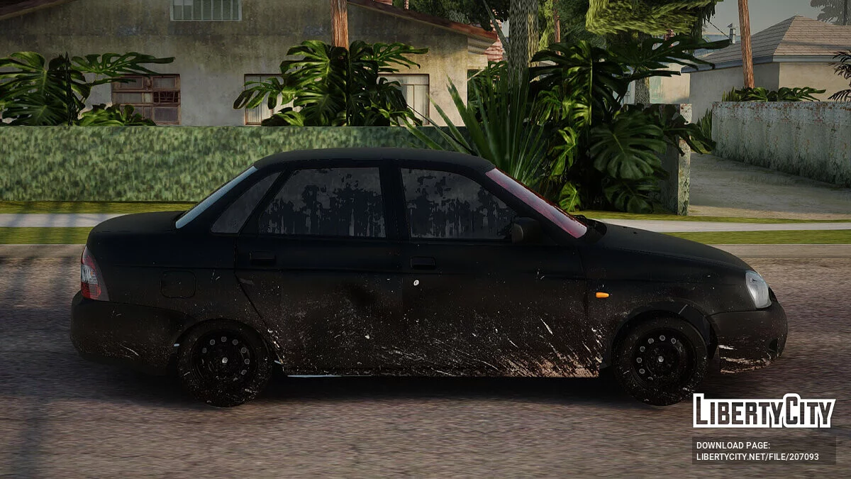 Lada Priora Грязь / GTA San Andreas