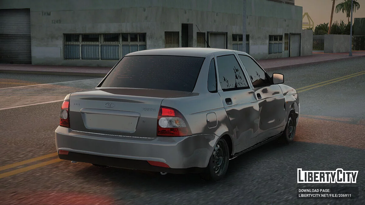 Lada Priora Помятая / GTA San Andreas