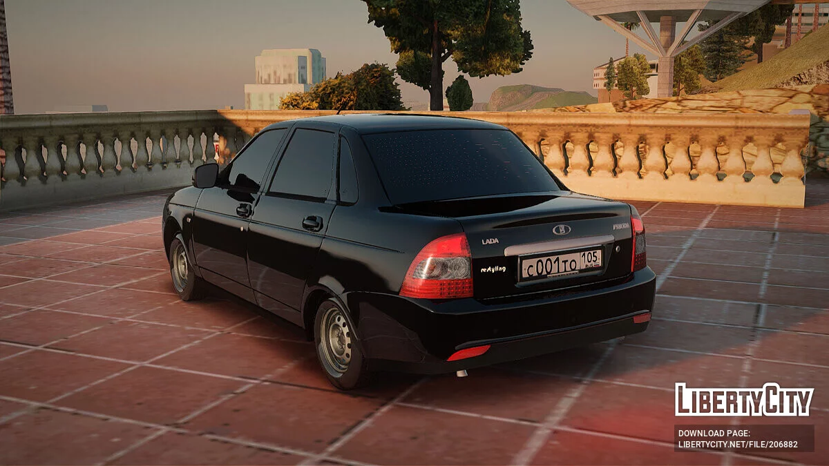 Lada Priora Тонированная / GTA San Andreas
