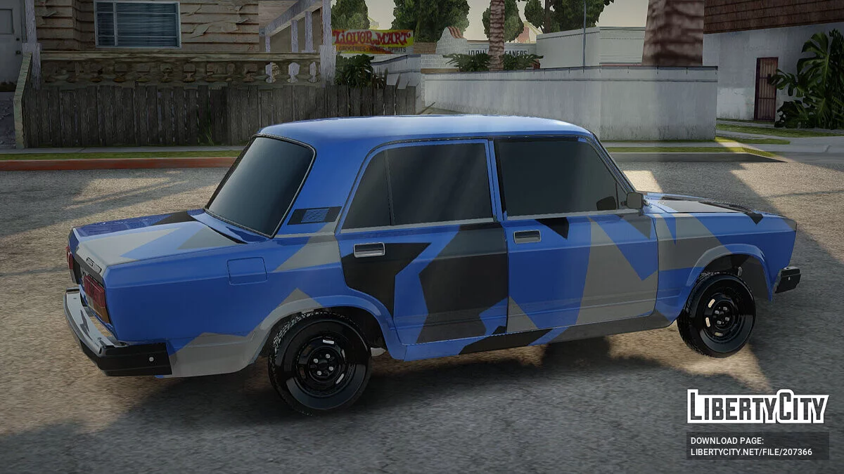 ВАЗ 2107 Камуфляж / GTA San Andreas