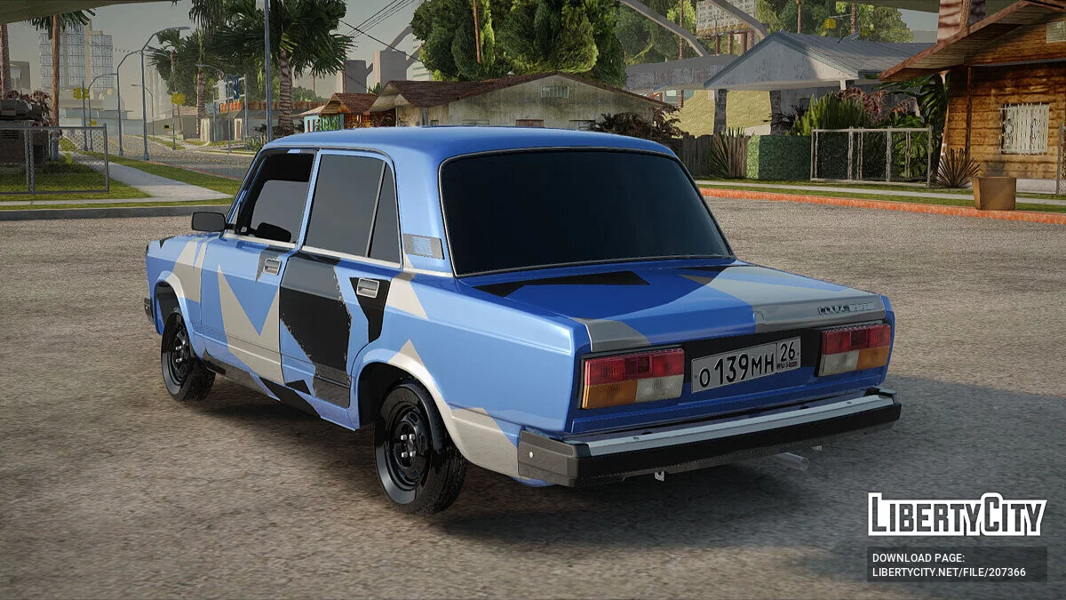 ВАЗ 2107 Камуфляж / GTA San Andreas