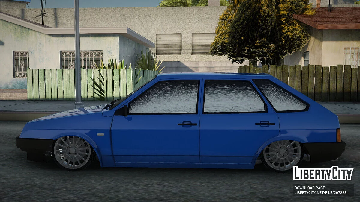 ВАЗ 2109 Зимняя версия / GTA San Andreas