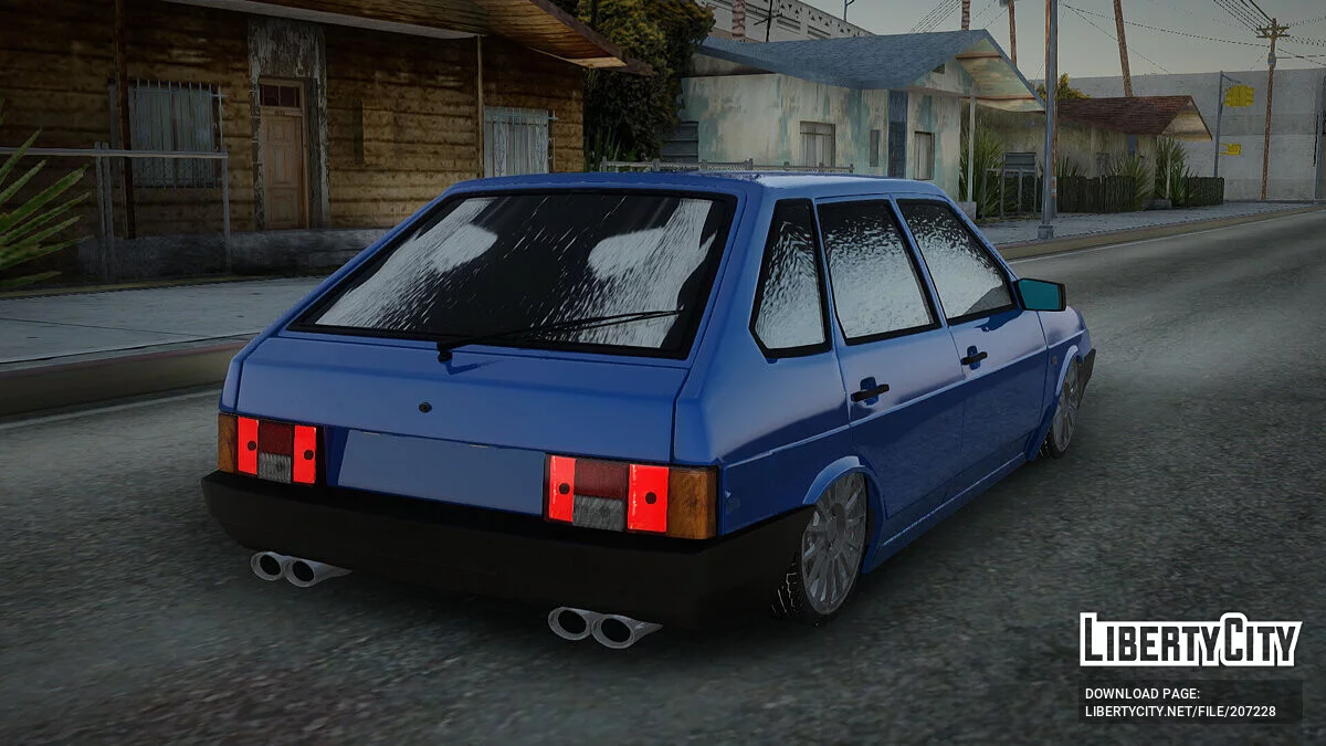 ВАЗ 2109 Зимняя версия / GTA San Andreas