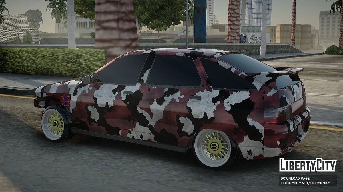 ВАЗ 2112 Камуфляж / GTA San Andreas