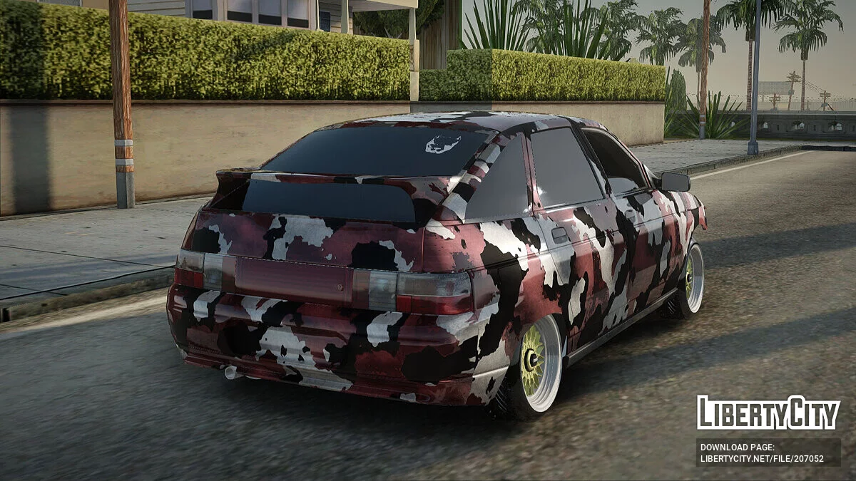 ВАЗ 2112 Камуфляж / GTA San Andreas