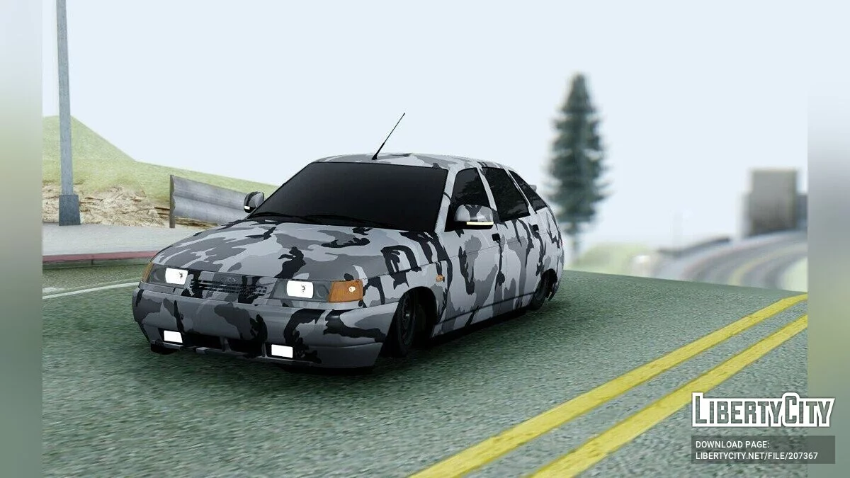 ВАЗ 2112 Камуфляж / GTA San Andreas