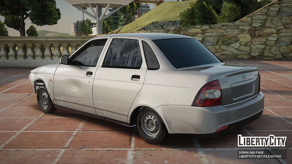 ВАЗ 2170 Битый / GTA San Andreas