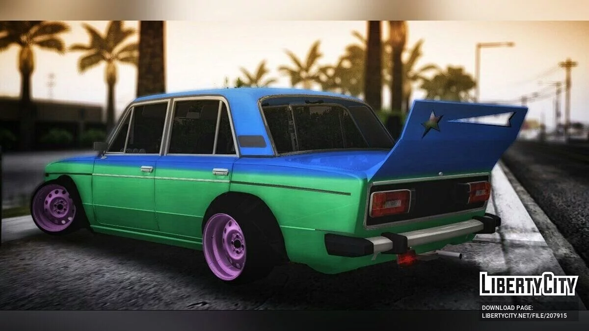 Гоночный ВАЗ 2106 / GTA San Andreas