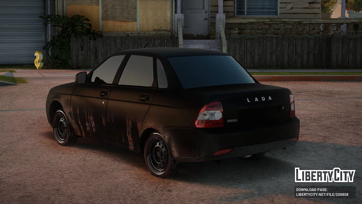 ВАЗ 2170 Black Edition / GTA San Andreas
