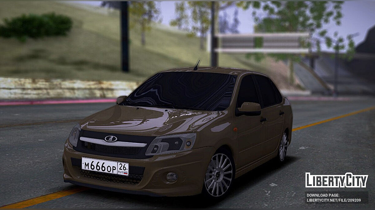 Скачать LADA Granta Sport для GTA San Andreas