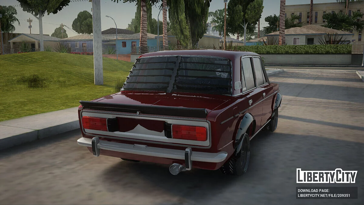 Тюнингованный ВАЗ 2106 / GTA San Andreas