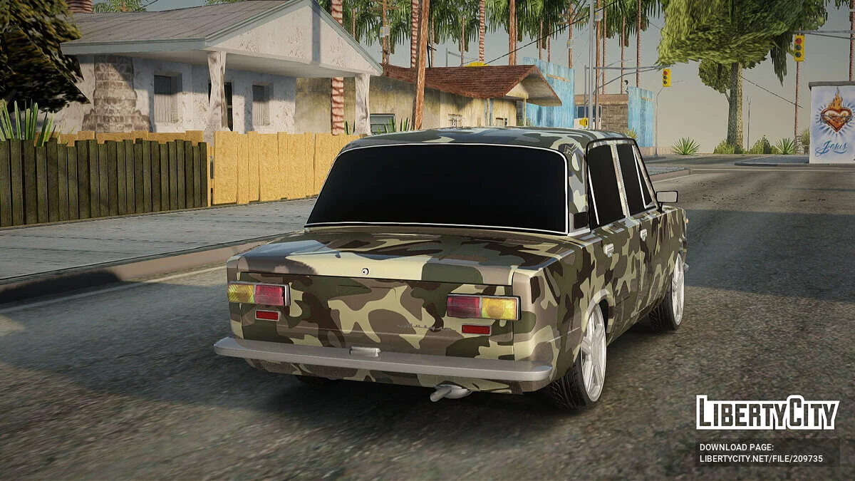 ВАЗ 2101 Камуфляж / GTA San Andreas