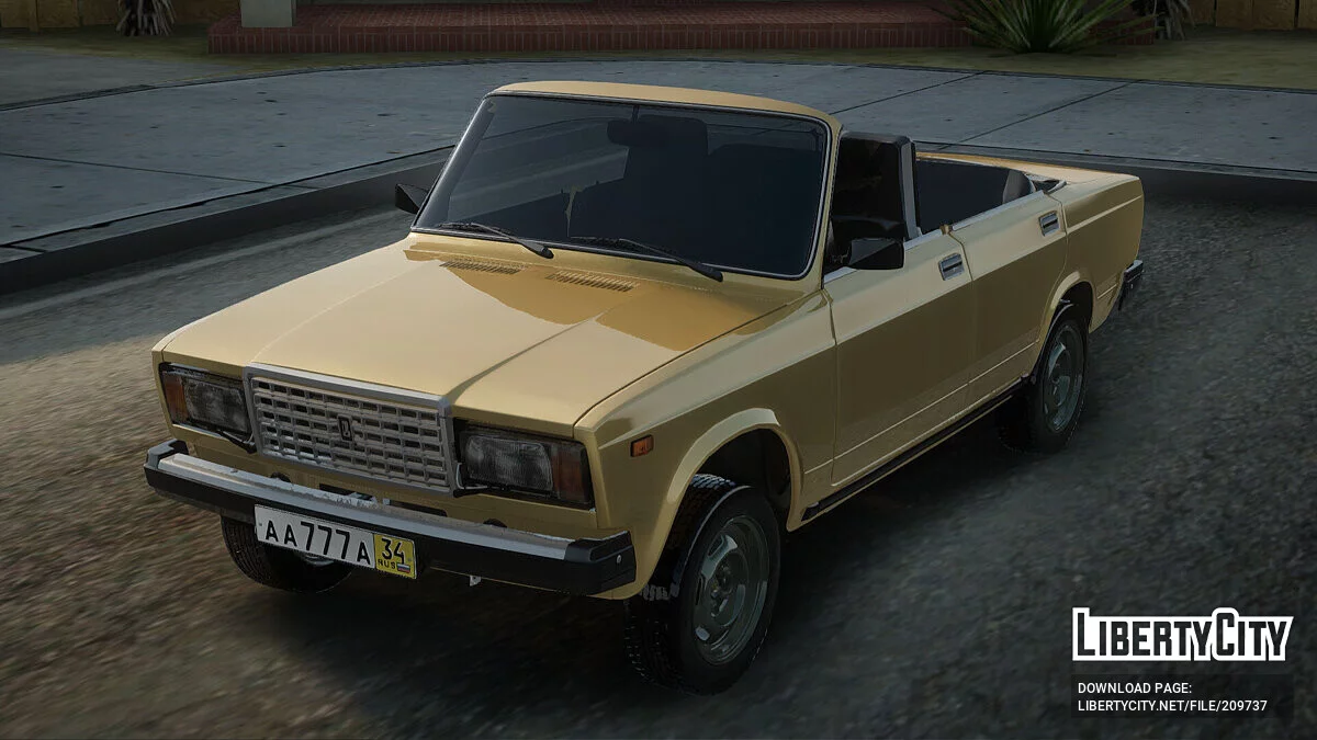 ВАЗ 2107 Кабриолет / GTA San Andreas