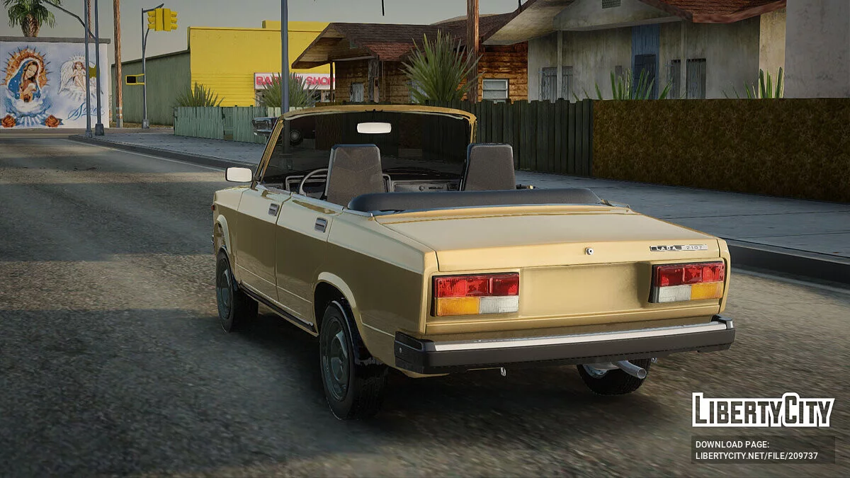 ВАЗ 2107 Кабриолет / GTA San Andreas