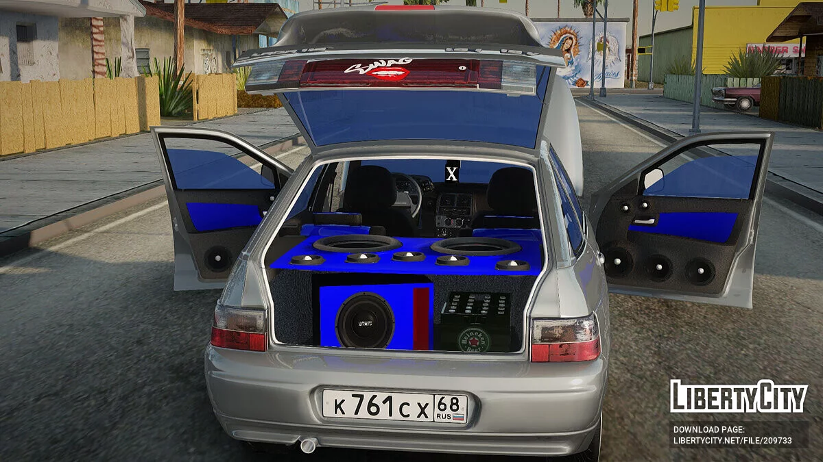 ВАЗ 2112 Автозвук / GTA San Andreas