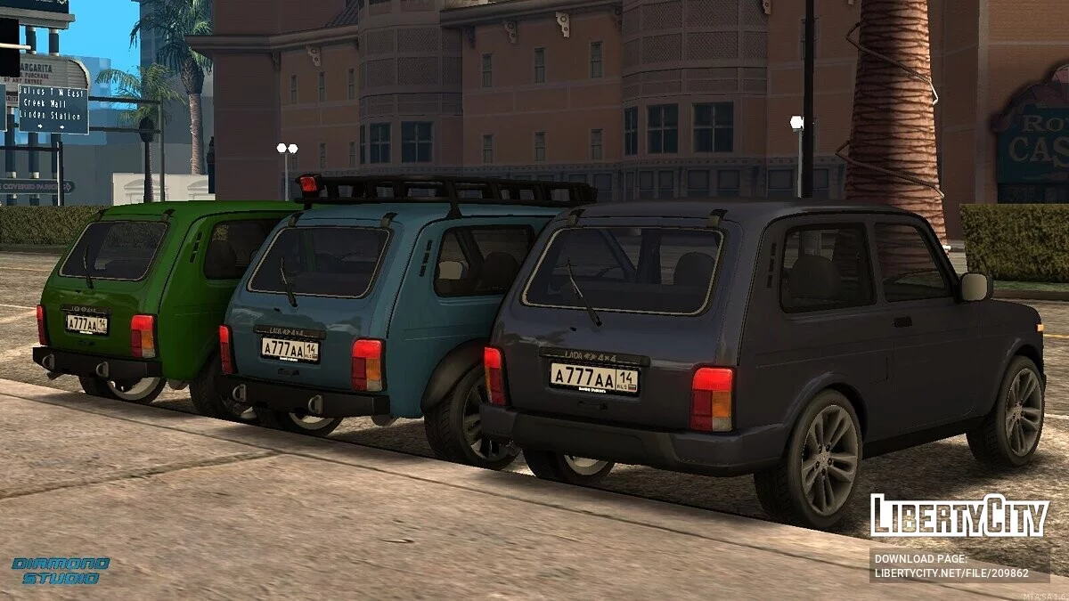 ВАЗ 2121 + CCD / GTA San Andreas