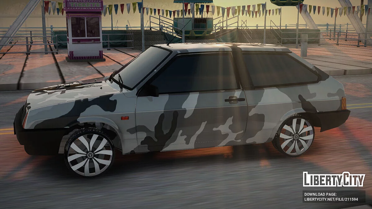ВАЗ 2108 Камуфляж / GTA San Andreas